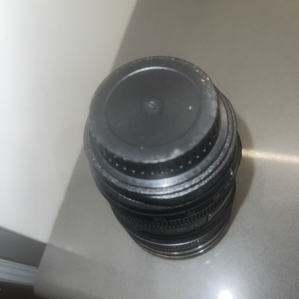 Camera Lens Travel Coffee Mug Stainless Steel Thermos Cup Caniam Screw Top Lid - Picture 6 of 10